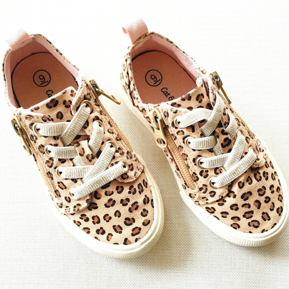 Cat & Jack Shoes Cheetah Sneakers Poshmark